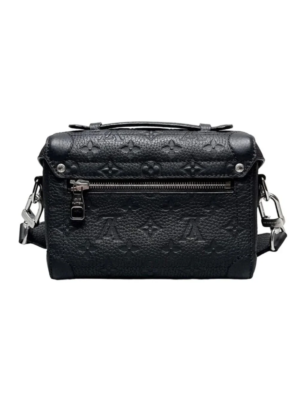 Louis Vuitton Monogram Taurillon Soul Trunk Black